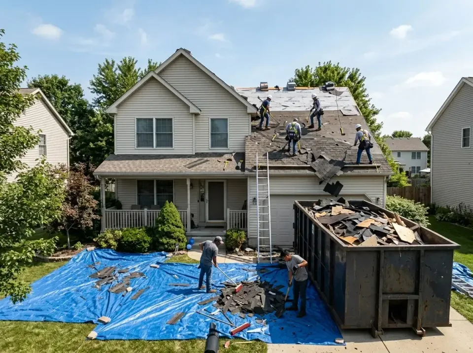 roof-replacement-debris-remova-004 — frequently asked questions, Cheapest Dumpster Rentals in Cedar Rapids, IA